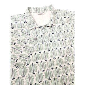 Smith & Quinn Golf Polo Men’s Size XXL Performance All Over Print Floral Golf